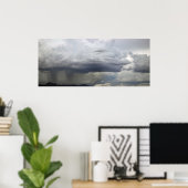 Monsoon Rain Poster (Heimbüro)