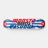 MONSTA ! JMT CUBA 7 3/4" Skateboard Deck (Horizontal)