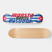 MONSTA ! JMT CUBA 7 3/4" Skateboard Deck (Horizontal)