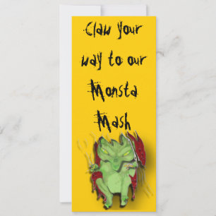 Monsta Mash Einladung