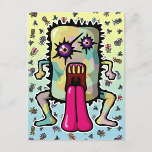 Monster6 Postkarte