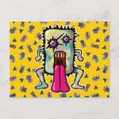 Monster6 Postkarte (Vorderseite)