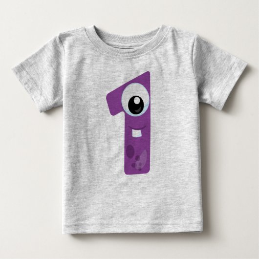 Monster 1 baby t-shirt (Vorderseite)