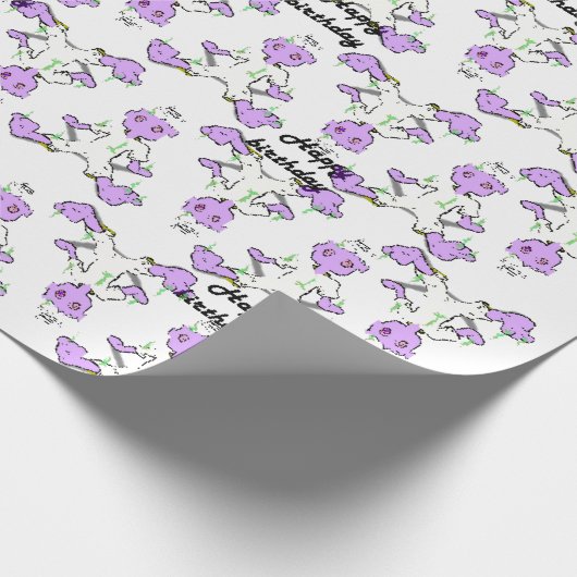 Monster-2-Packpapier Geschenkpapier (Ecke)