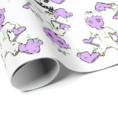 Monster-2-Packpapier Geschenkpapier (Rolleneckpunkt)