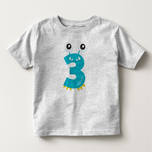 Monster 3 kleinkind t-shirt (Vorderseite)
