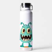 Monster/Alien/Cartoon Trinkflasche (Rückseite)