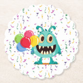 Monster/Alien/Cartoon Untersetzer (Vorderseite)