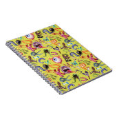 Monster-Alphabet-Muster Notizblock (Rechte Seite)