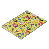 Monster-Alphabet-Muster Notizblock (Linke Seite)