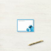 Monster am Ende dieser Geschichte | Cookie Post-it Klebezettel (Auf Schreibtisch)