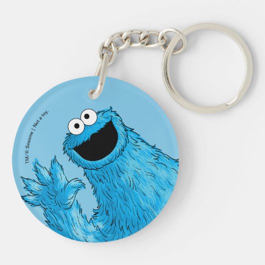 Monster am Ende dieser Geschichte | Cookie Schlüsselanhänger (Rückseite)