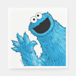 Monster am Ende dieser Geschichte   Cookie Serviette