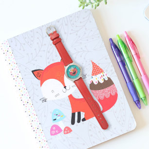 Monster am Ende dieser Geschichte Elmo Armbanduhr