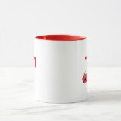 Monster am Ende dieser Geschichte | Elmo Monogram Tasse (Zentrum)