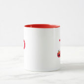 Monster am Ende dieser Geschichte | Elmo Monogram Tasse (Zentrum)