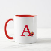 Monster am Ende dieser Geschichte | Elmo Monogram Tasse (Links)