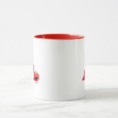Monster am Ende dieser Geschichte | Elmo Monogram Tasse (Zentrum)