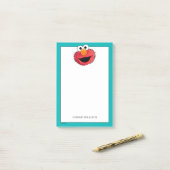 Monster am Ende dieser Geschichte | Elmo Post-it Klebezettel (Auf Schreibtisch)