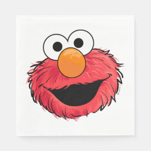 Monster am Ende dieser Geschichte   Elmo Serviette