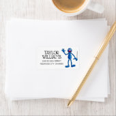 Monster am Ende dieser Geschichte | Grover Adressaufkleber (Insitu)