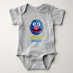Monster am Ende dieser Geschichte Grover Baby Strampler