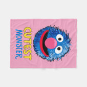 Monster am Ende dieser Geschichte | Grover Fleecedecke (Vorderseite (Horizontal))