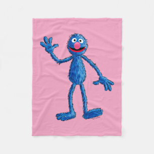 Monster am Ende dieser Geschichte Grover Fleecedecke