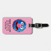 Monster am Ende dieser Geschichte | Grover Gepäckanhänger (Vorderseite horizontal)