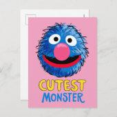 Monster am Ende dieser Geschichte | Grover Postkarte (Vorne/Hinten)
