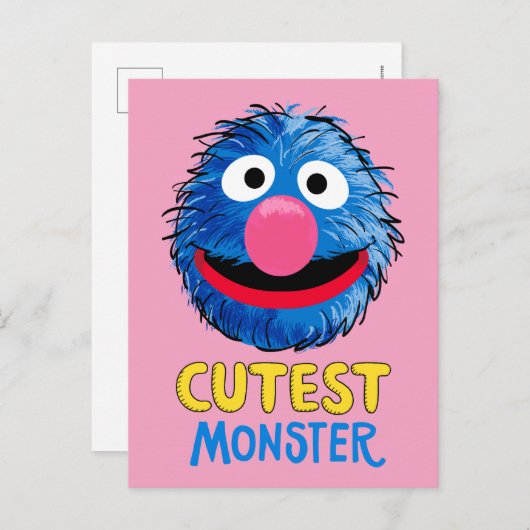 Monster am Ende dieser Geschichte | Grover Postkarte (Vorne/Hinten)