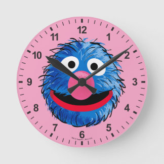 Monster am Ende dieser Geschichte | Grover Runde Wanduhr