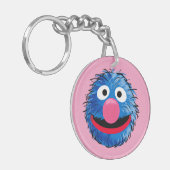 Monster am Ende dieser Geschichte | Grover Schlüsselanhänger (Vorderseite links)