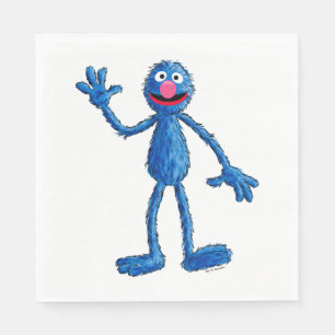 Monster am Ende dieser Geschichte   Grover Serviette