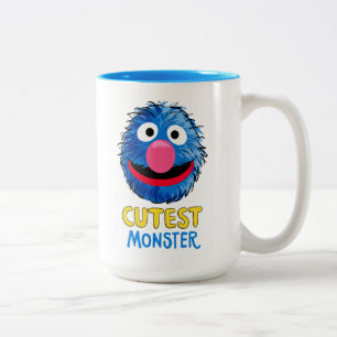Monster am Ende dieser Geschichte Grover Zweifarbige Tasse