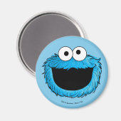 Monster am Ende dieser Geschichte | Krümelmonster Magnet (Vorderseite/Rückseite)