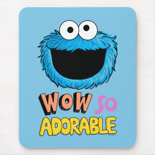 Monster am Ende dieser Geschichte | Krümelmonster Mousepad (Vorne)
