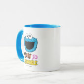 Monster am Ende dieser Geschichte | Krümelmonster Tasse (Vorderseite Links)