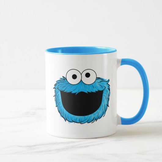 Monster am Ende dieser Geschichte | Krümelmonster Tasse (Rechts)