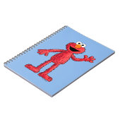 Monster am Ende dieser Geschichte | Süsse Elmo Notizblock (Linke Seite)