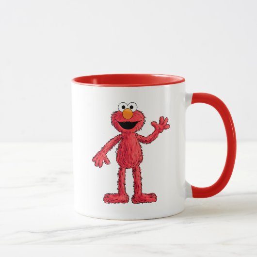 Monster am Ende dieser Geschichte | Süsse Elmo Tasse (Rechts)