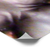 Monster an der Feuerstelle Poster (Ecke)