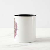 Monster Angry Bear Zweifarbige Tasse (Mittel)