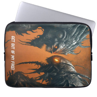 Monster Angry Face-Off Laptopschutzhülle