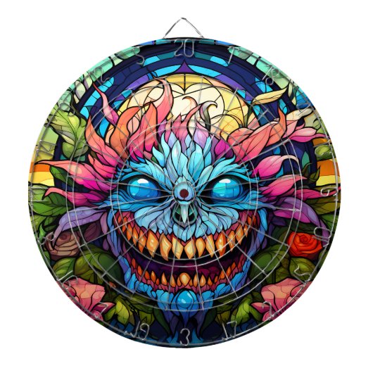 Monster Art Dartboard Dartscheibe (vorne)