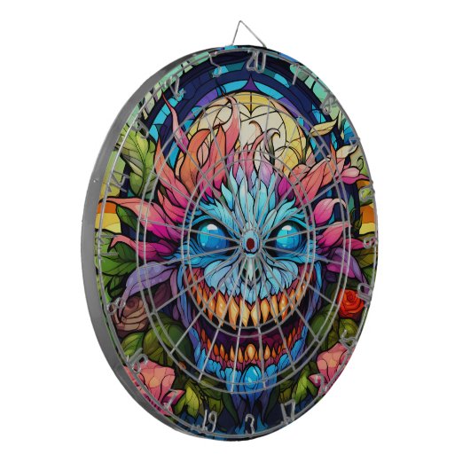 Monster Art Dartboard Dartscheibe (Vorderseite Links)