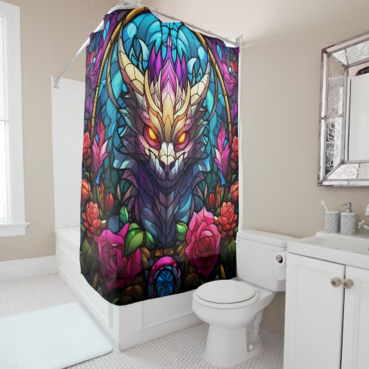 Monster Art Duschvorhang (Beispiel)