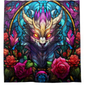 Monster Art Duschvorhang (Vorderseite)
