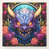 Monster Art Glass Untersetzer (Vorderseite)