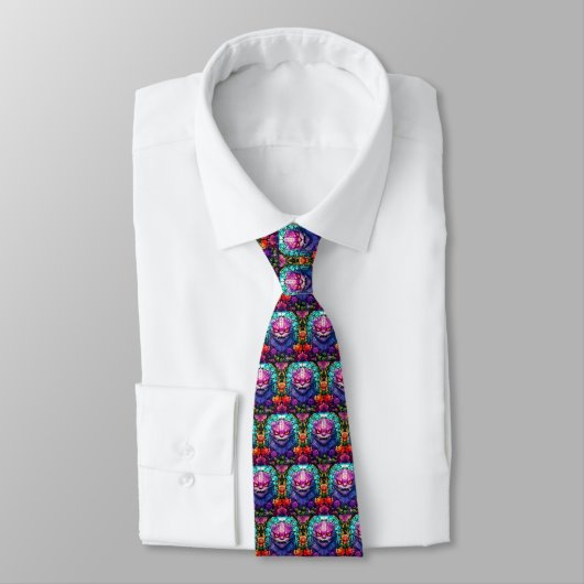 Monster Art Neck Tie Krawatte (Gebunden)